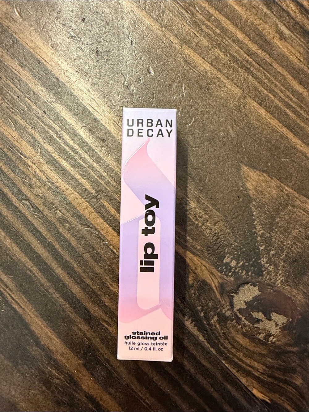 Urban Decay Lip Toy Stained Glossing Oil — Pink Purple Ombre Box